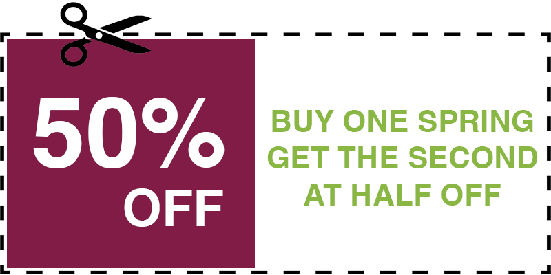 HALF OFF GARAGE SPRING east norwich
